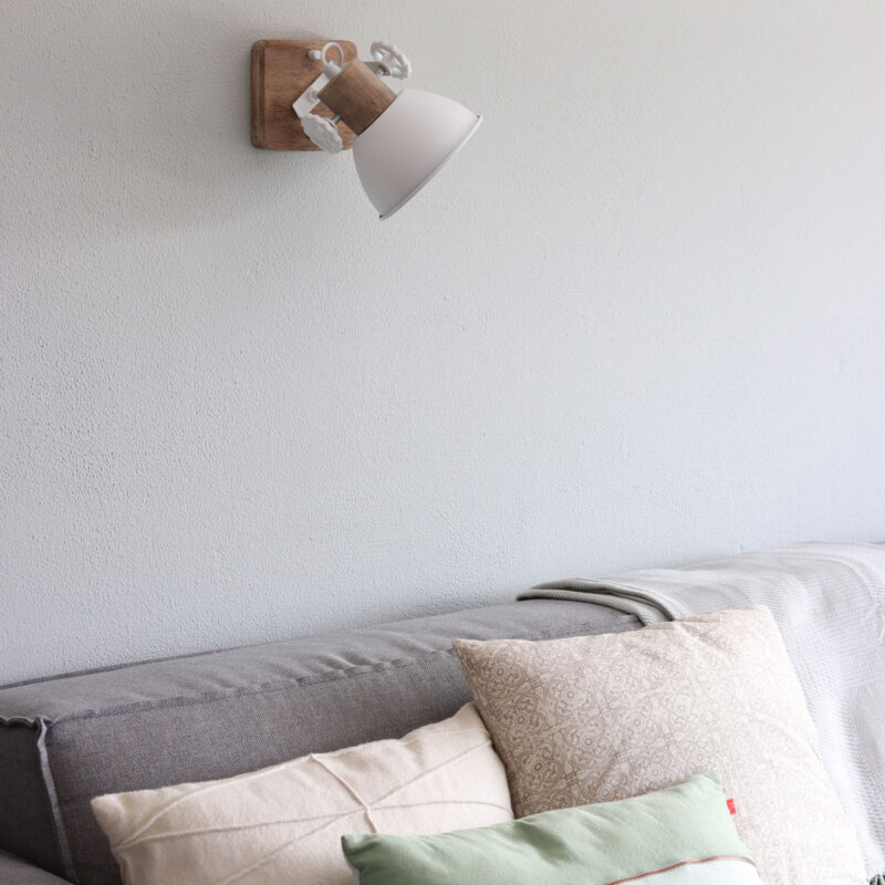 Plafondlamp Gearwood 7968W Wit E27 fitting - Afbeelding 3