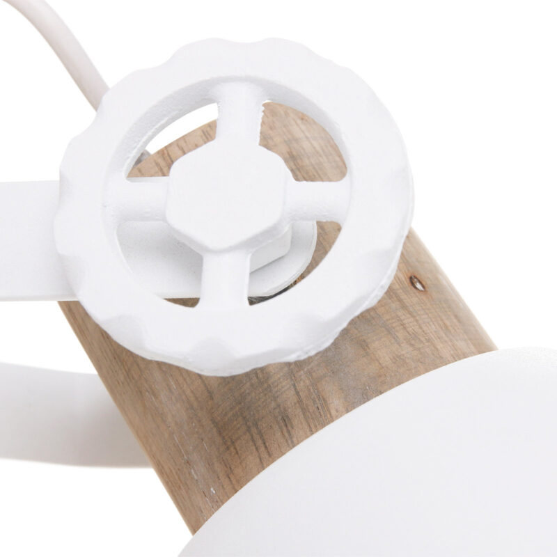 Plafondlamp Gearwood 7968W Wit E27 fitting - Afbeelding 4