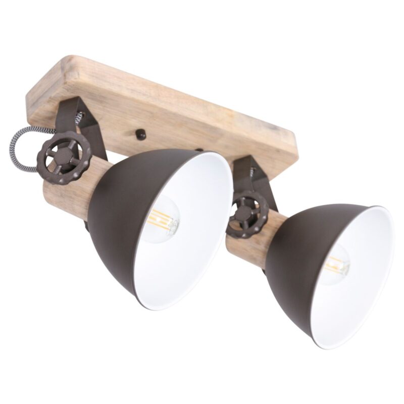 Plafondlamp Gearwood 7969A Antraciet E27 fitting - Afbeelding 10