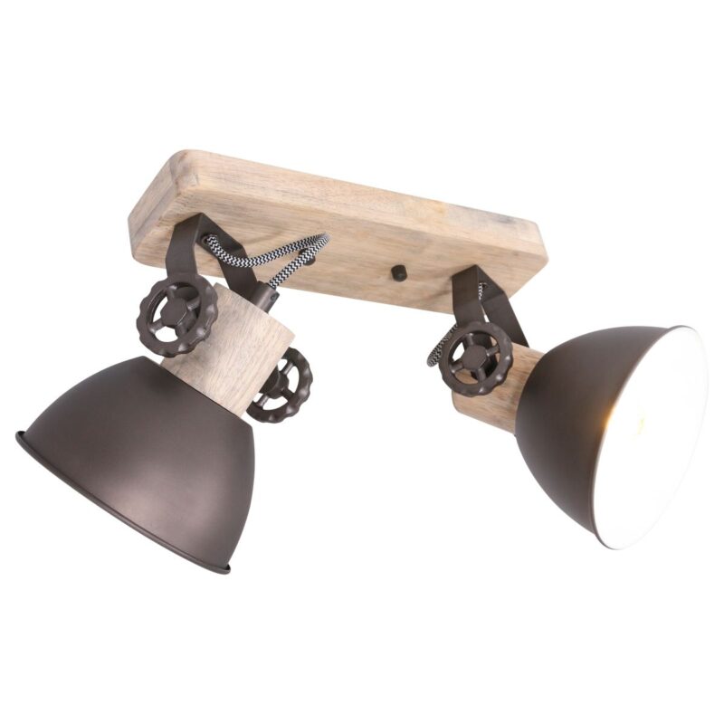 Plafondlamp Gearwood 7969A Antraciet E27 fitting - Afbeelding 11