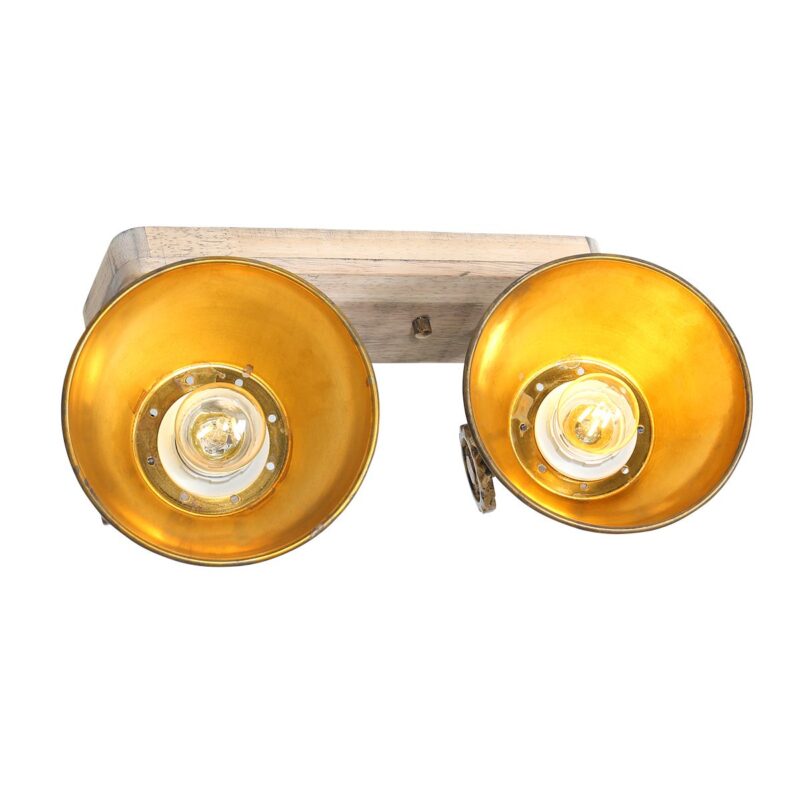 Plafondlamp Gearwood 7969BR Brons E27 fitting - Afbeelding 16