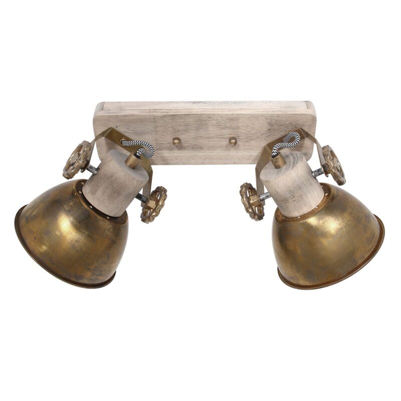 Plafondlamp Gearwood 7969BR Brons E27 fitting - Afbeelding 17