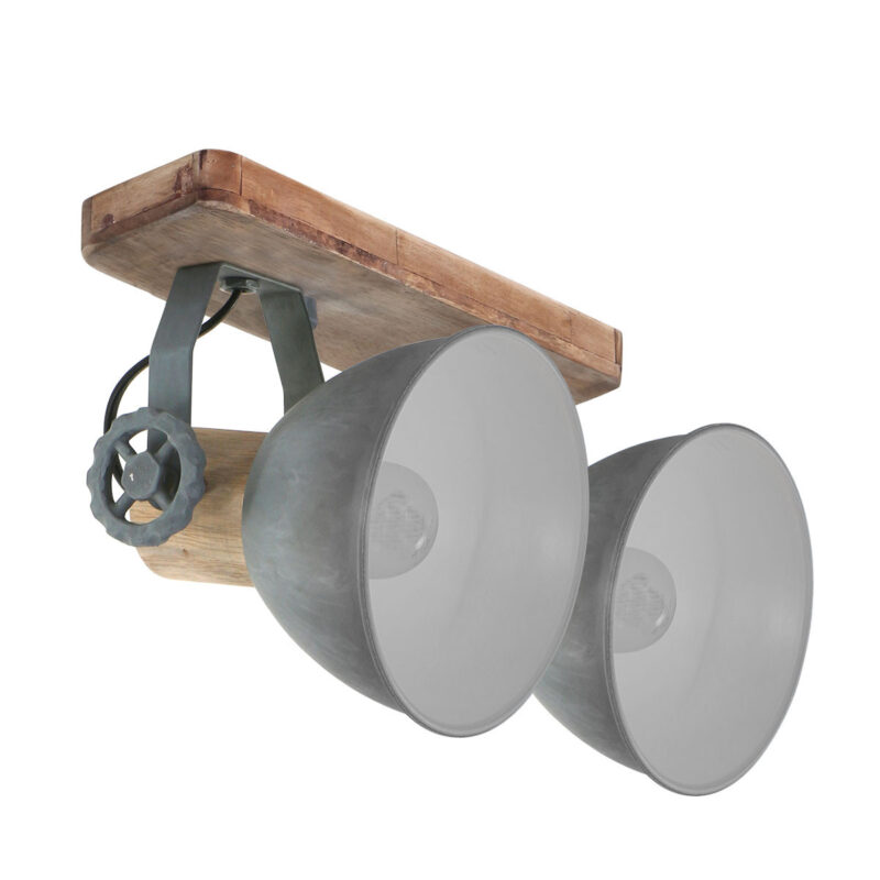 Plafondlamp Gearwood 7969GR Grijs E27 fittingen - Afbeelding 2