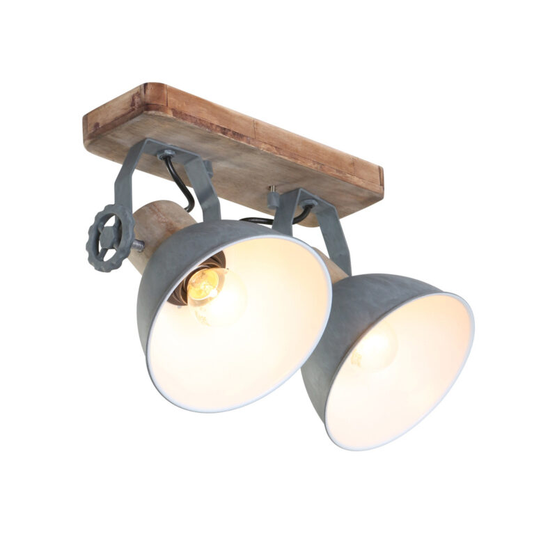 Plafondlamp Gearwood 7969GR Grijs E27 fittingen - Afbeelding 14