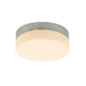 Plafondlamp Ikaro 1362ST Staal Ø18cm met 4 standen dimmer