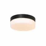 Plafondlamp Ikaro 1362ZW Zwart Ø18cm met 4 standen dimmer