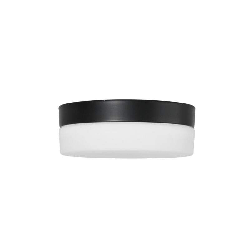 Plafondlamp Ikaro 1362ZW Zwart Ø18cm met 4 standen dimmer - Afbeelding 6