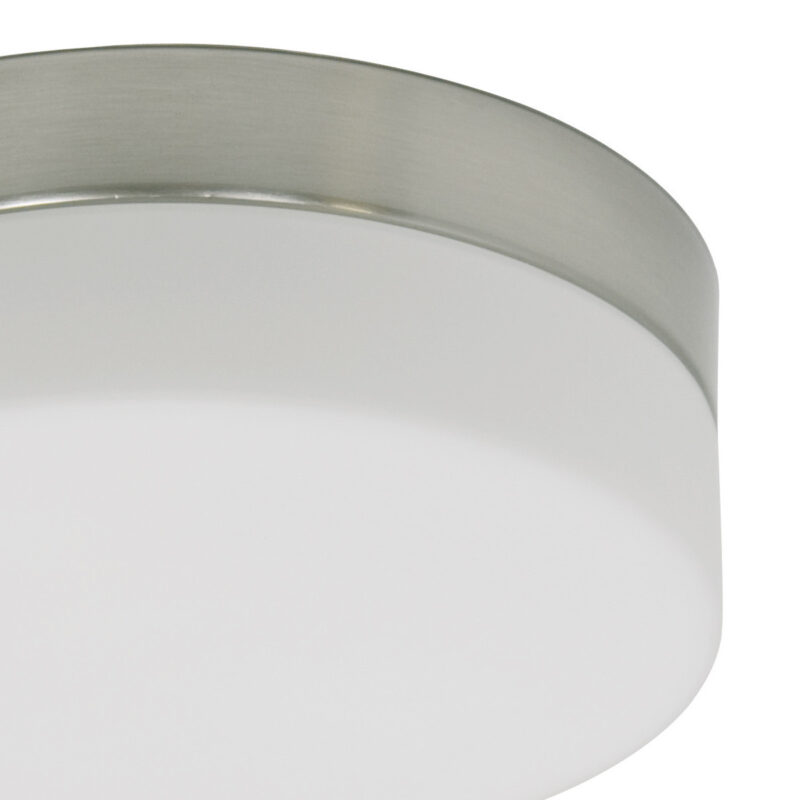 Plafondlamp Ikaro 1363ST Staal Ø24cm met 4 standen dimmer - Afbeelding 6