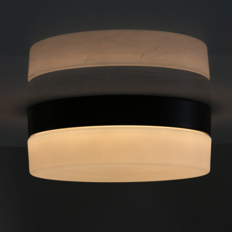 Plafondlamp Ikaro 1363ZW Zwart Ø24cm met 4 standen dimmer - Afbeelding 13
