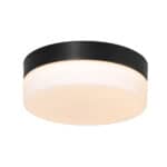 Plafondlamp Ikaro 1363ZW Zwart Ø24cm met 4 standen dimmer
