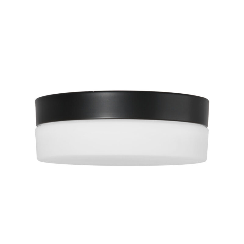 Plafondlamp Ikaro 1363ZW Zwart Ø24cm met 4 standen dimmer - Afbeelding 6
