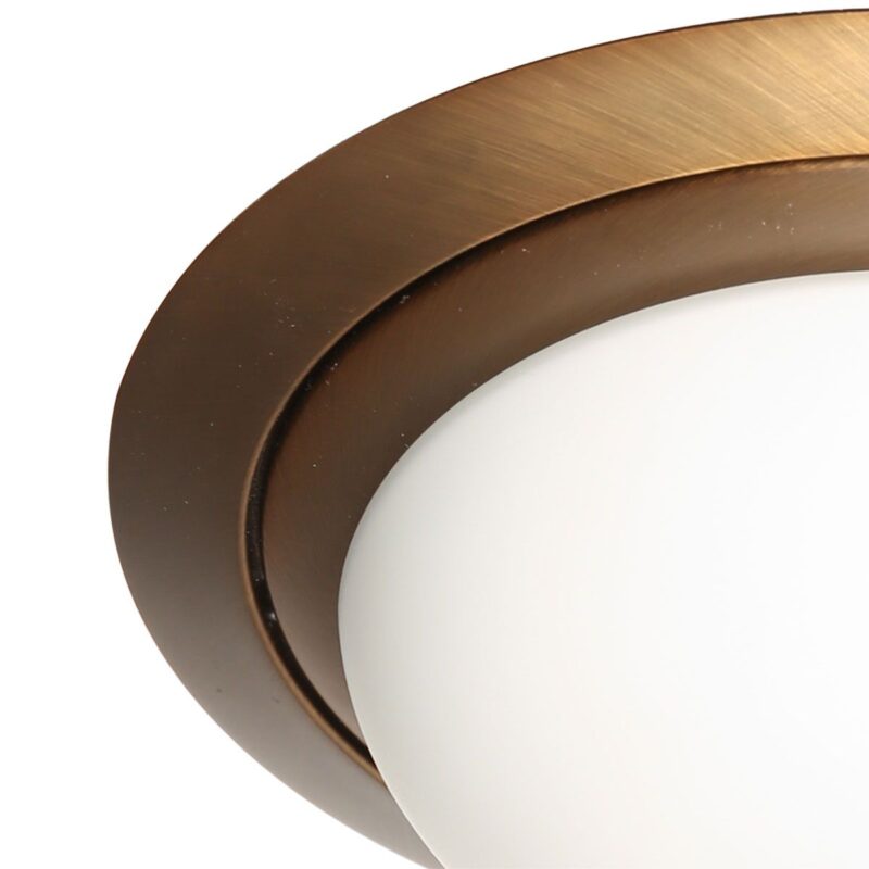 Plafondlamp Ikaro 1366BR Brons Ø29cm 4 stappen dimbaar - Afbeelding 4