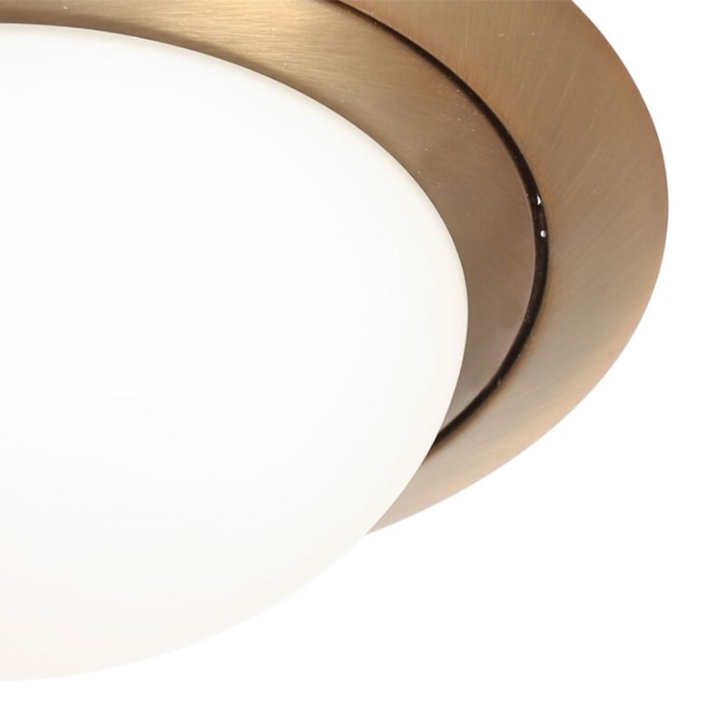 Plafondlamp Ikaro 1366BR Brons Ø29cm 4 stappen dimbaar - Afbeelding 5