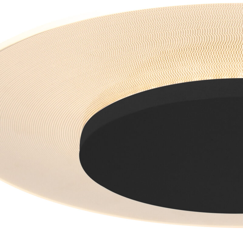 Plafondlamp Lido 7798ZW Zwart Ø36 cm 1500 Lumen - Afbeelding 4