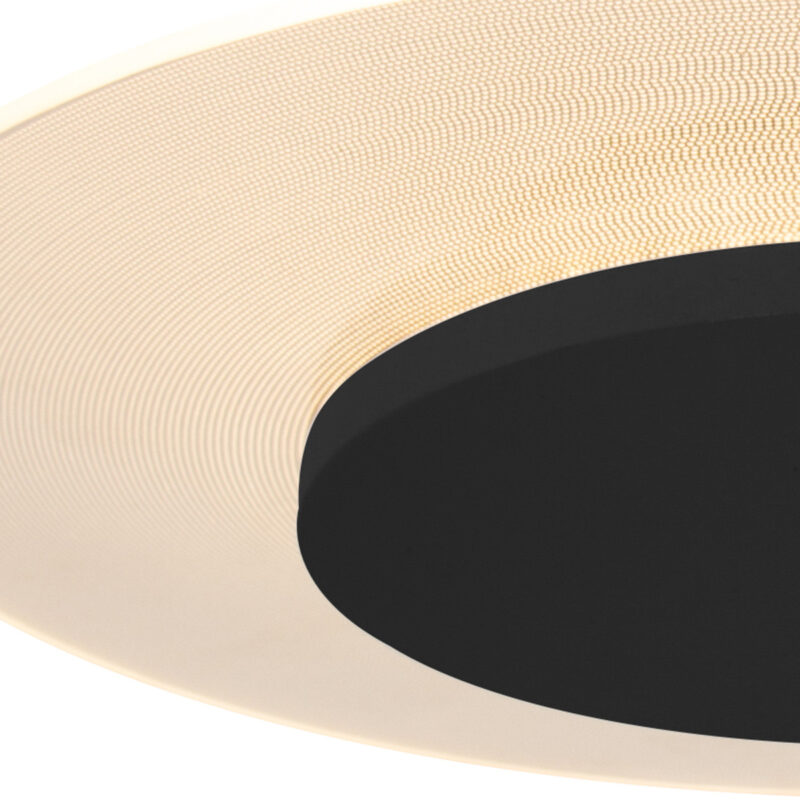 Plafondlamp Lido 7799ZW Zwart Ø42 cm 2200 Lumen - Afbeelding 5