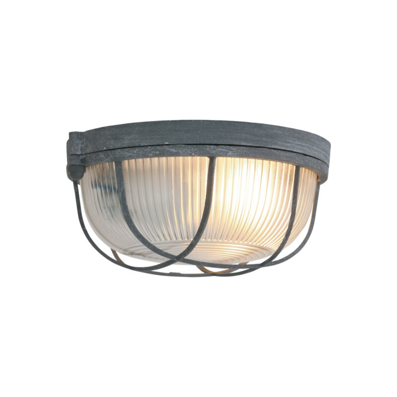 Plafondlamp Lisanne 1342GR Grijs met E27 fitting - Afbeelding 2