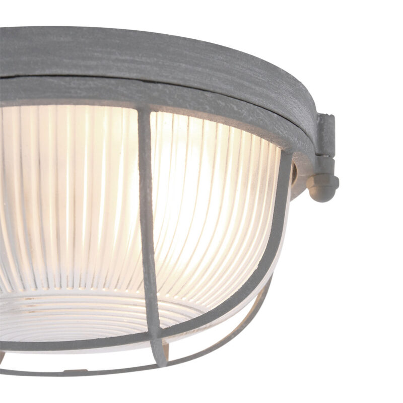 Plafondlamp Lisanne 1342GR Grijs met E27 fitting - Afbeelding 3
