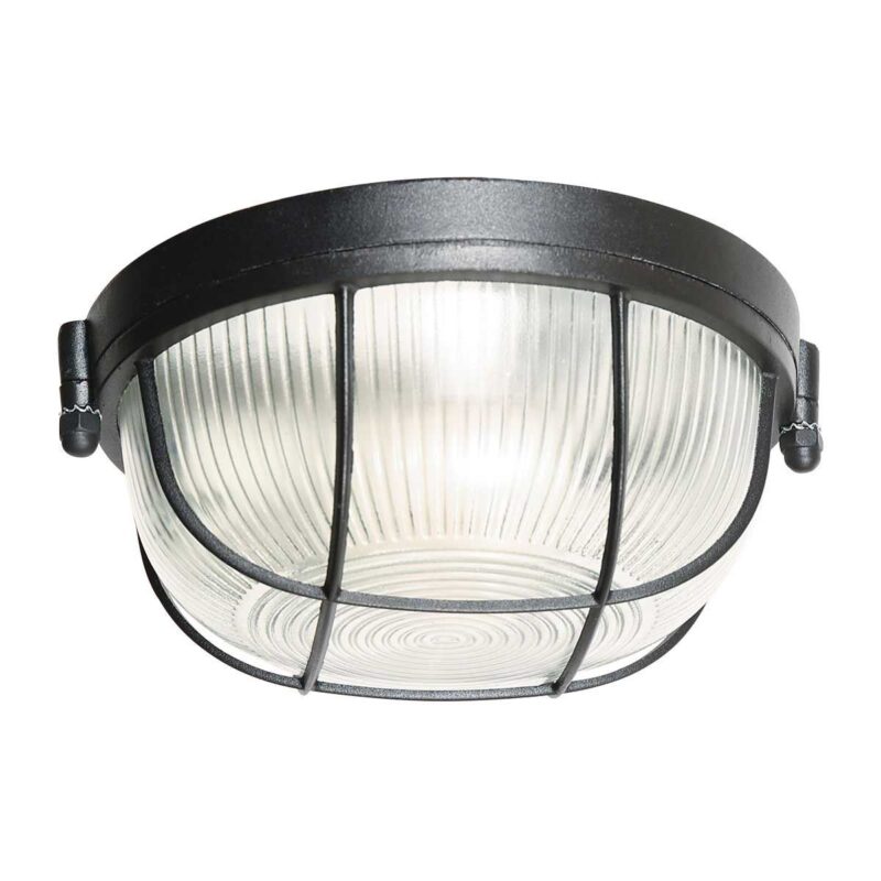 Plafondlamp Lisanne 1342ZW Zwart E27 fitting - Afbeelding 2