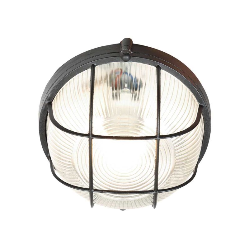 Plafondlamp Lisanne 1342ZW Zwart E27 fitting - Afbeelding 9