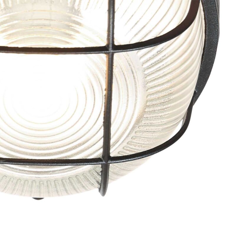 Plafondlamp Lisanne 1342ZW Zwart E27 fitting - Afbeelding 5