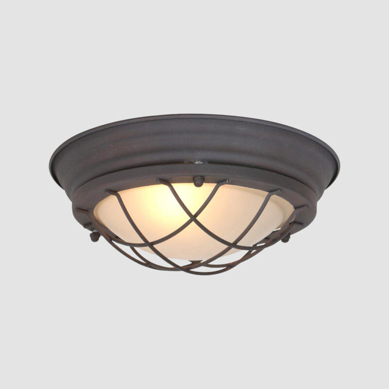 Plafondlamp Lisanne 1357B Bruin met E27 fitting - Afbeelding 10