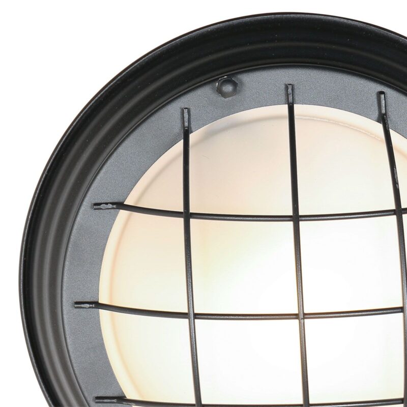 Plafondlamp Lisanne 1357ZW Zwart met E27 fitting - Afbeelding 6