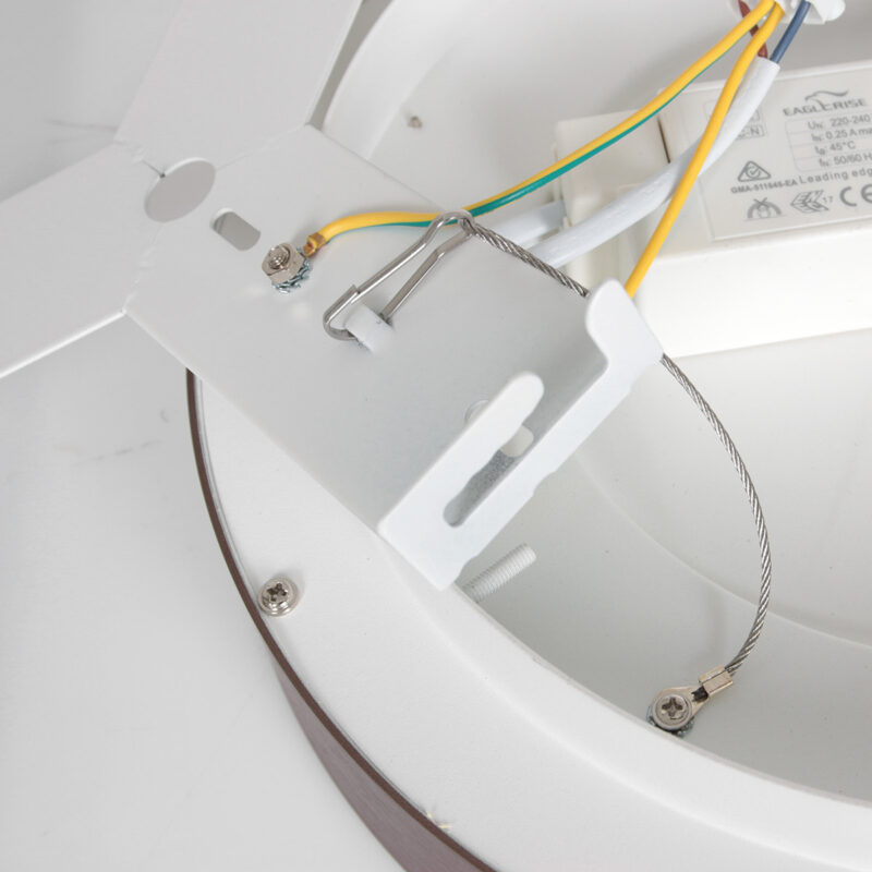 Plafondlamp Ringlede 2563BR Brons Ø48cm - Afbeelding 15