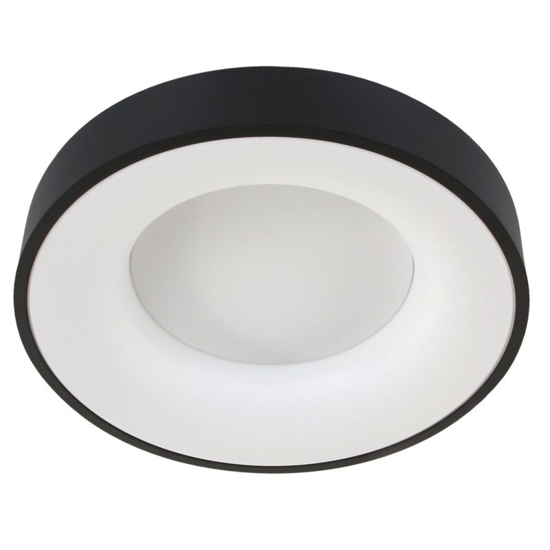 Plafondlamp Ringlede 2563ZW Zwart Ø48cm - Afbeelding 13