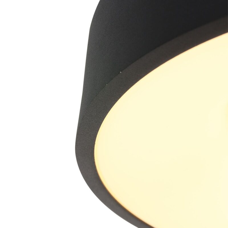 Plafondlamp Ringlede 2563ZW Zwart Ø48cm - Afbeelding 15