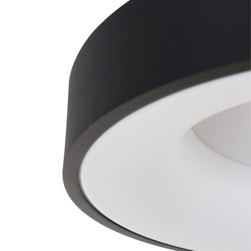 Plafondlamp Ringlede 3086ZW Zwart Ø30cm - Afbeelding 5