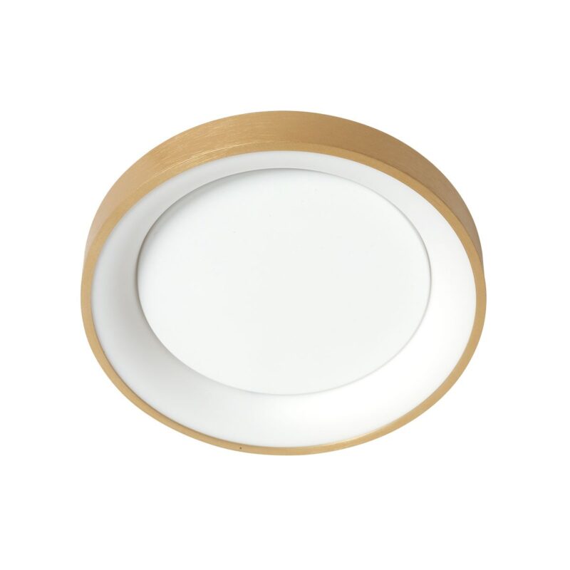 Plafondlamp Ringlede 3690GO Goud rond 28cm - Afbeelding 9