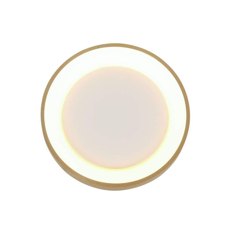 Plafondlamp Ringlede 3690GO Goud rond 28cm - Afbeelding 10