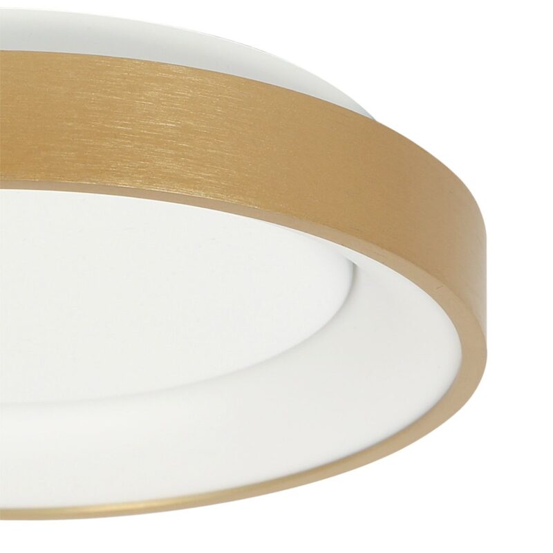 Plafondlamp Ringlede 3690GO Goud rond 28cm - Afbeelding 4