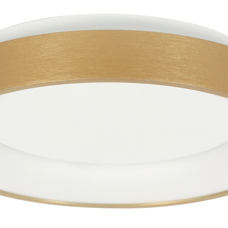 Plafondlamp Ringlede 3690GO Goud rond 28cm - Afbeelding 5