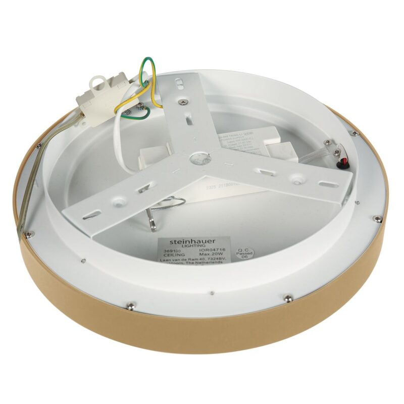 Plafondlamp Ringlede 3691GO Goud dimbaar 2400 Lumen - Afbeelding 12