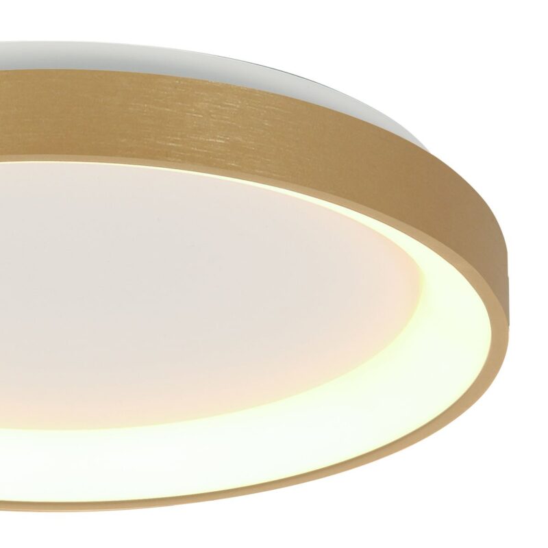 Plafondlamp Ringlede 3691GO Goud dimbaar 2400 Lumen - Afbeelding 4