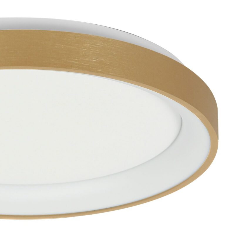 Plafondlamp Ringlede 3691GO Goud dimbaar 2400 Lumen - Afbeelding 5