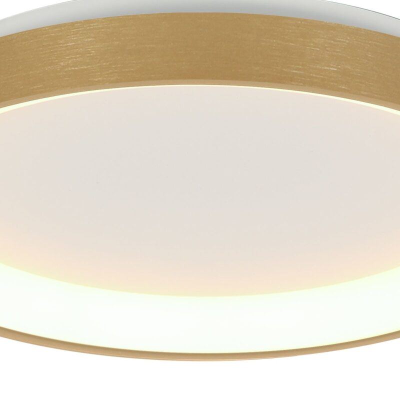 Plafondlamp Ringlede 3691GO Goud dimbaar 2400 Lumen - Afbeelding 6