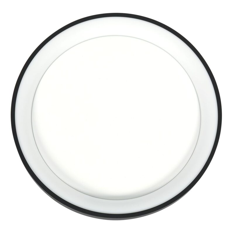 Plafondlamp Ringlede 3691ZW Zwart goed dimbaar - Afbeelding 12