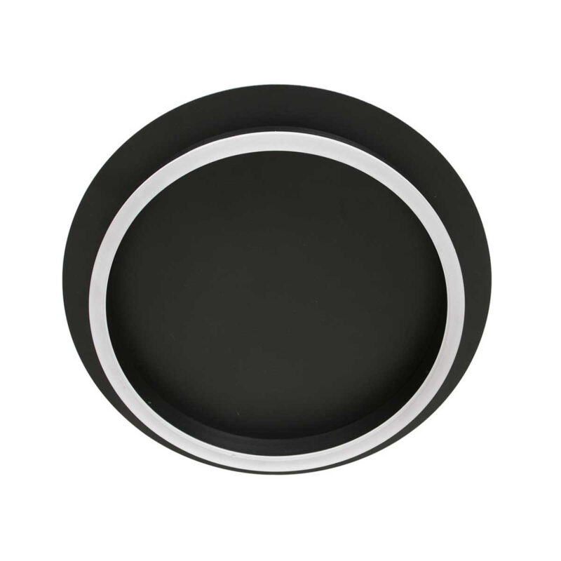 Plafondlamp Ringlux 3655ZW Zwart Ø32 2000 Lumen - Afbeelding 12