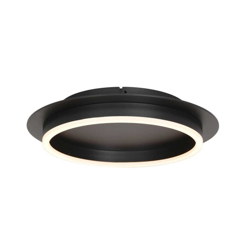 Plafondlamp Ringlux 3655ZW Zwart Ø32 2000 Lumen - Afbeelding 14