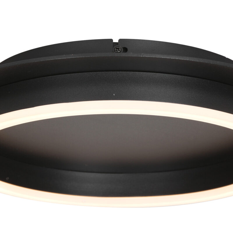 Plafondlamp Ringlux 3655ZW Zwart Ø32 2000 Lumen - Afbeelding 6