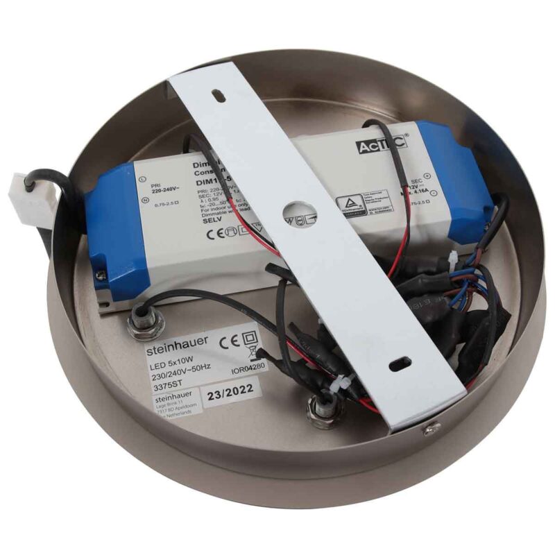 Plafondlamp Turound 3375ST Staal - Afbeelding 5
