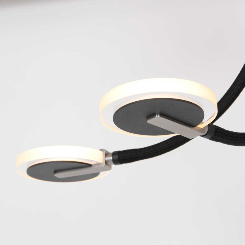 Plafondlamp Turound 3375ZW Zwart - Afbeelding 3