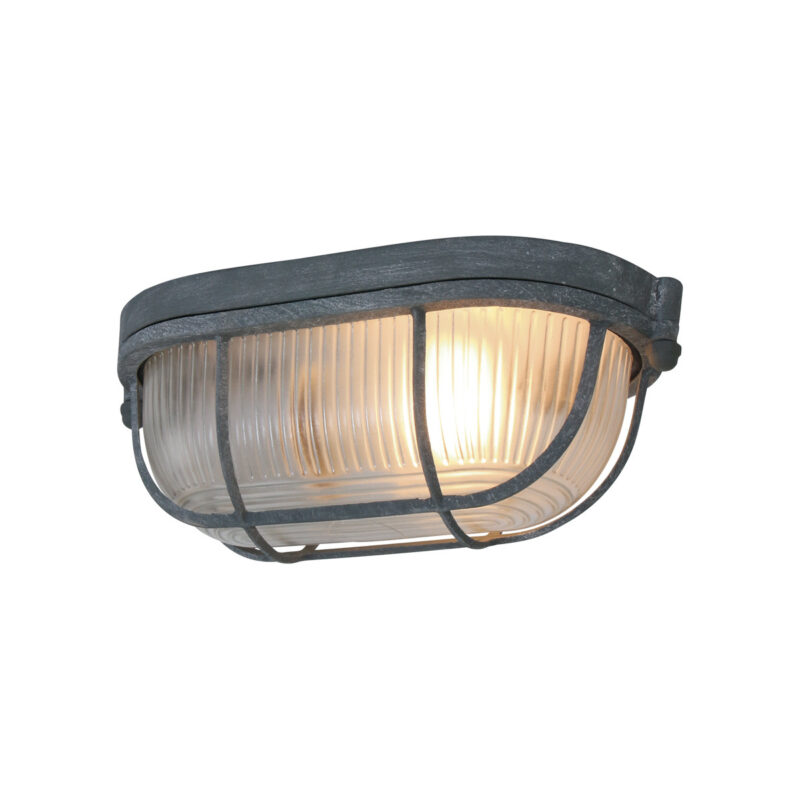 Plafondlamp wandlamp Lisanne 1340G Grijs E27 - Afbeelding 2