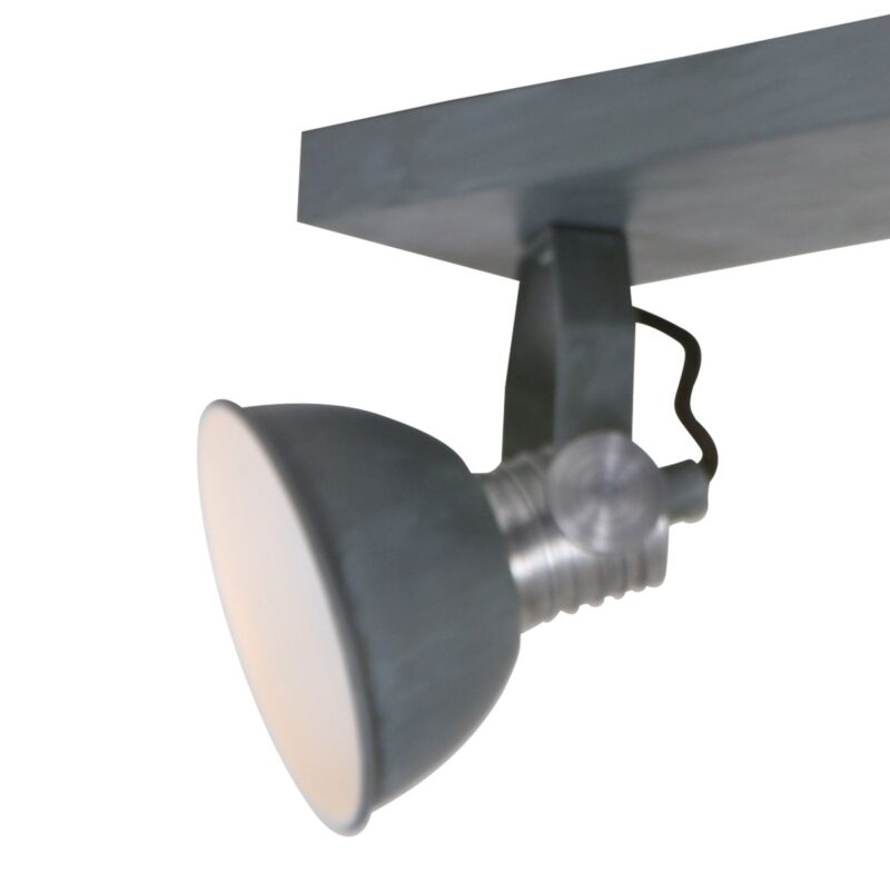 Plafondspot Brooklyn 1534GR Grijs inclusief GU10 lichtbronnen - Afbeelding 11