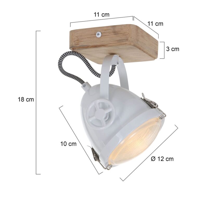 Plafondspot Michelle 1703W Wit - Afbeelding 6