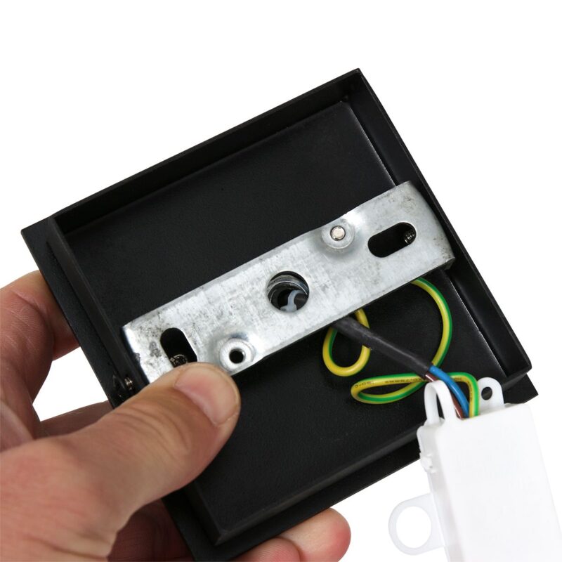Plafondspot Points Noirs 3059ZW Zwart opbouwspot inclusief lichtbron - Afbeelding 11