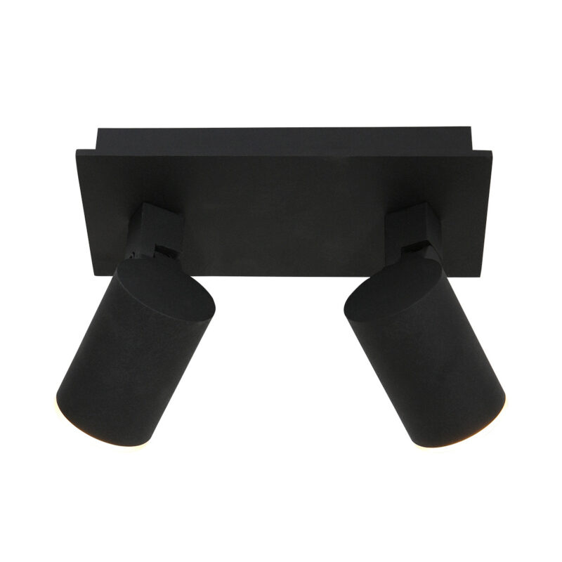 Plafondspot Points Noirs 3060ZW Zwart 2 lichts opbouwspot - Afbeelding 13