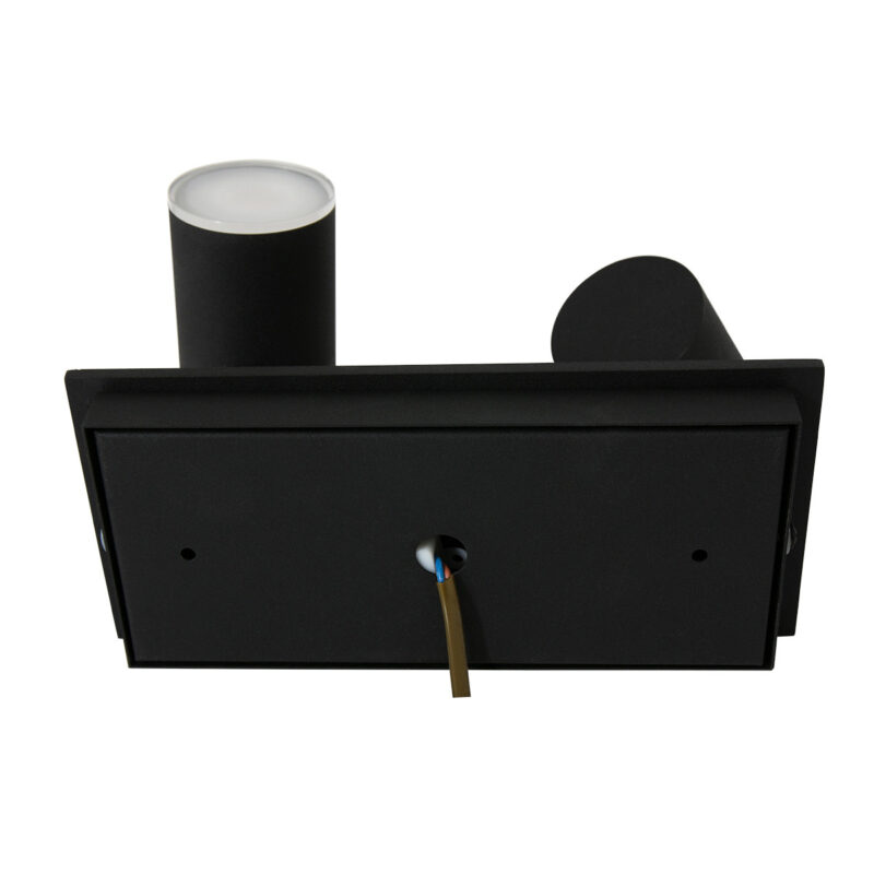 Plafondspot Points Noirs 3060ZW Zwart 2 lichts opbouwspot - Afbeelding 14